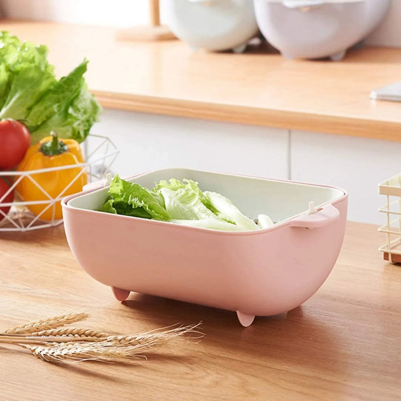 Kitchen Bowl & Basket