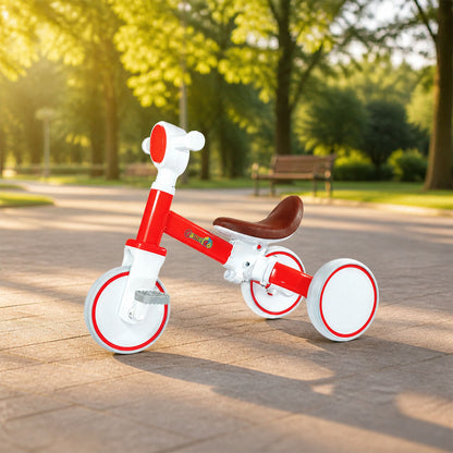 Kids Tricycle with Adjustable Seat Pedal Ride On Bicycle for Toddlers Boys & Girls