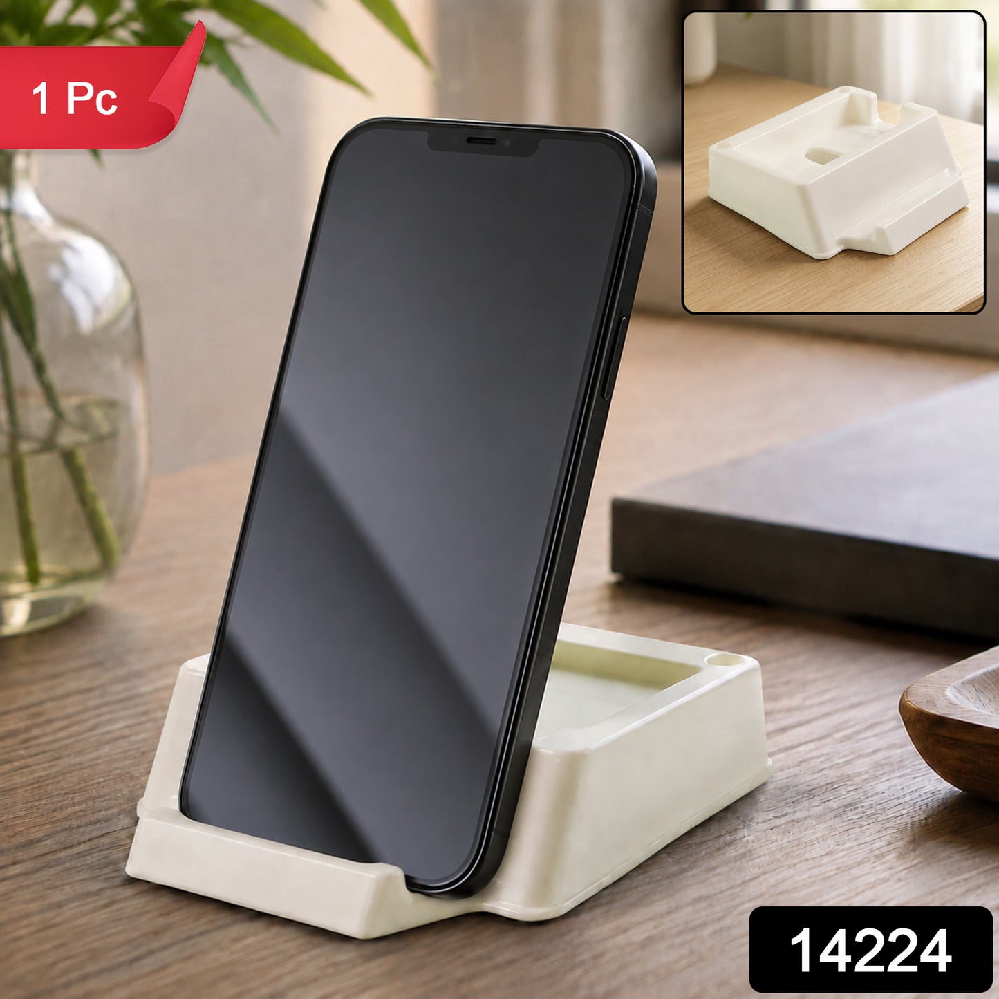 Plastic Mobile Phone Stand – Wall Mounted Organizer & Charger