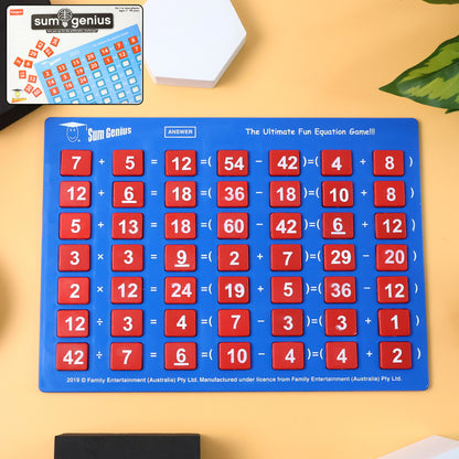 Sum Genius – Fun Math Equation Game for Kids to Learn Addition, Subtraction, Multiplication & Division