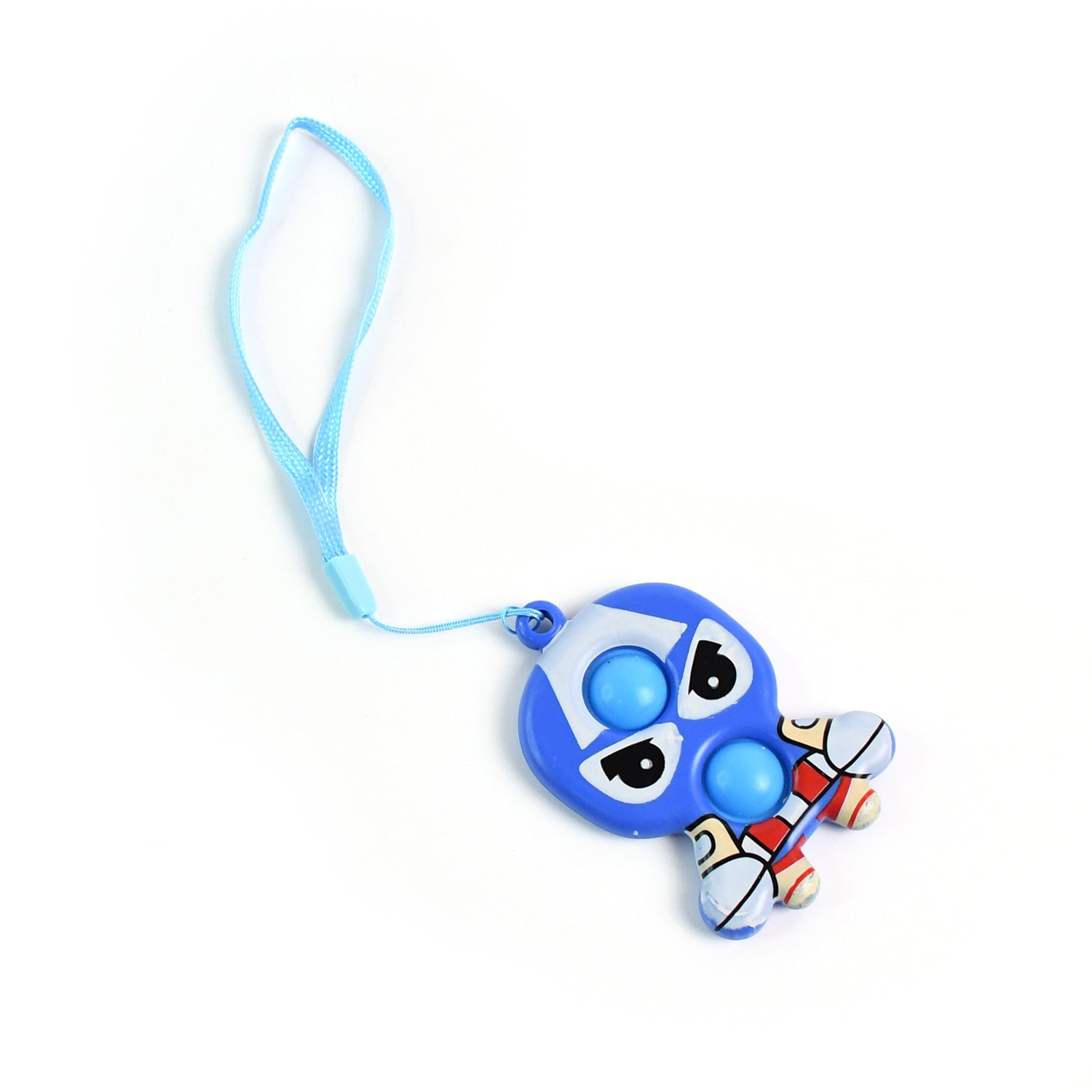 Silicone Fidget Sensory Stress Reliever Keychain Toy (1 Pc)