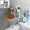 Toothbrush Holder – Space-Saving Wall Mount Design for Bathroom