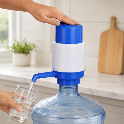 Hand Press Water Pump – 3-5 Gallon Bottle Dispenser | Hydrozilla