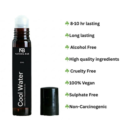 10ml bottle of long-lasting non-alcoholic perfume for daily use