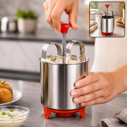 Medu Wada Maker – Stainless Steel Donut Dispenser | CookAura