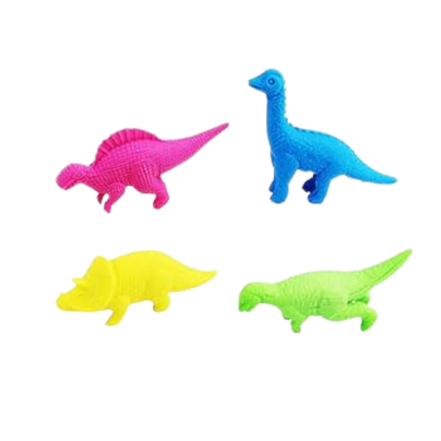 Small Dinosaur Shaped Erasers (4 Pc): Animal Erasers for Kids (School Supplies)