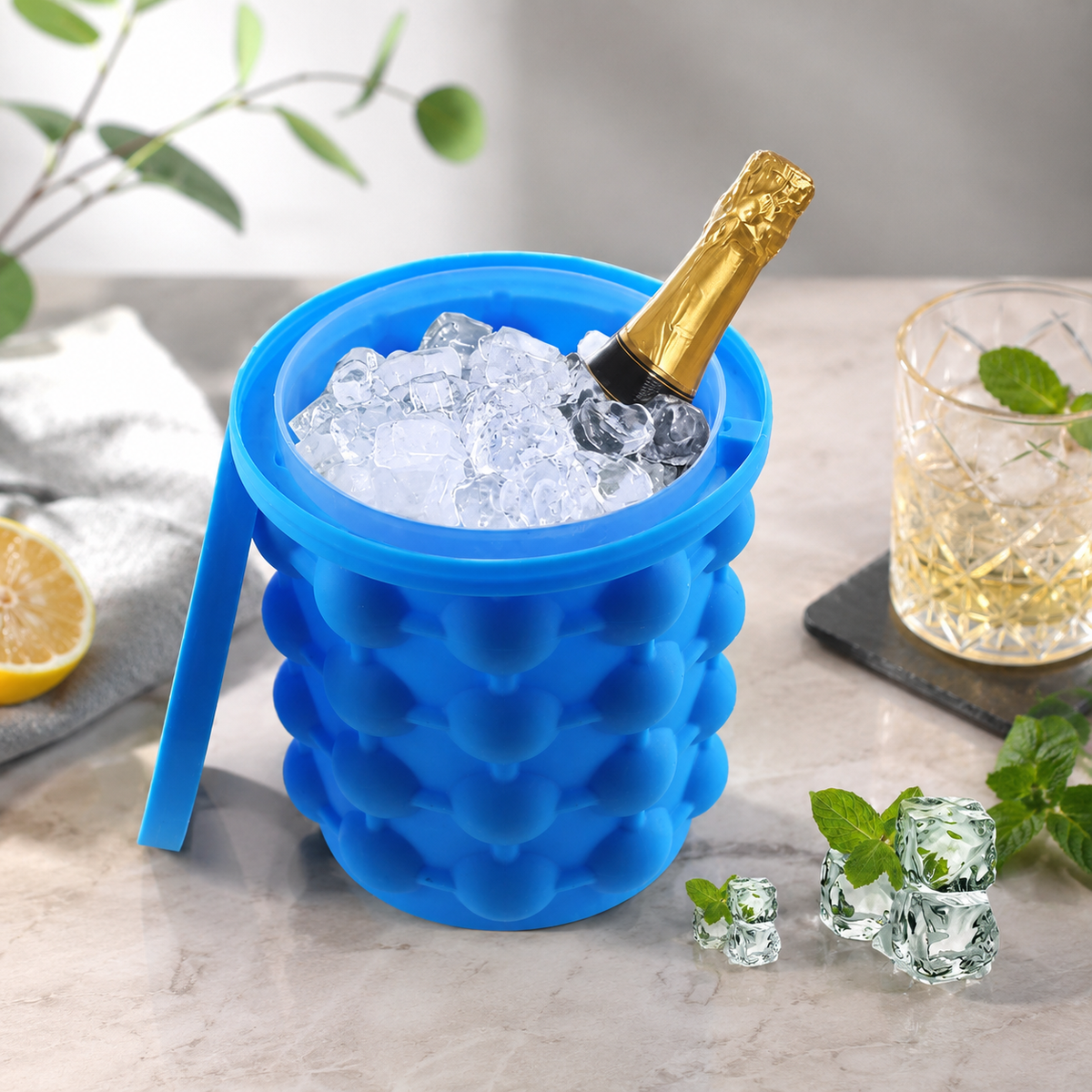 Silicone Ice Cube Maker – Airtight & Space-Saving | ChillPour