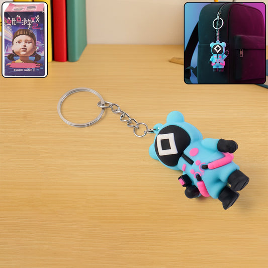 Cute Character-Themed Soft Silicone Keychain (Mix Desgin / 1 Pc)