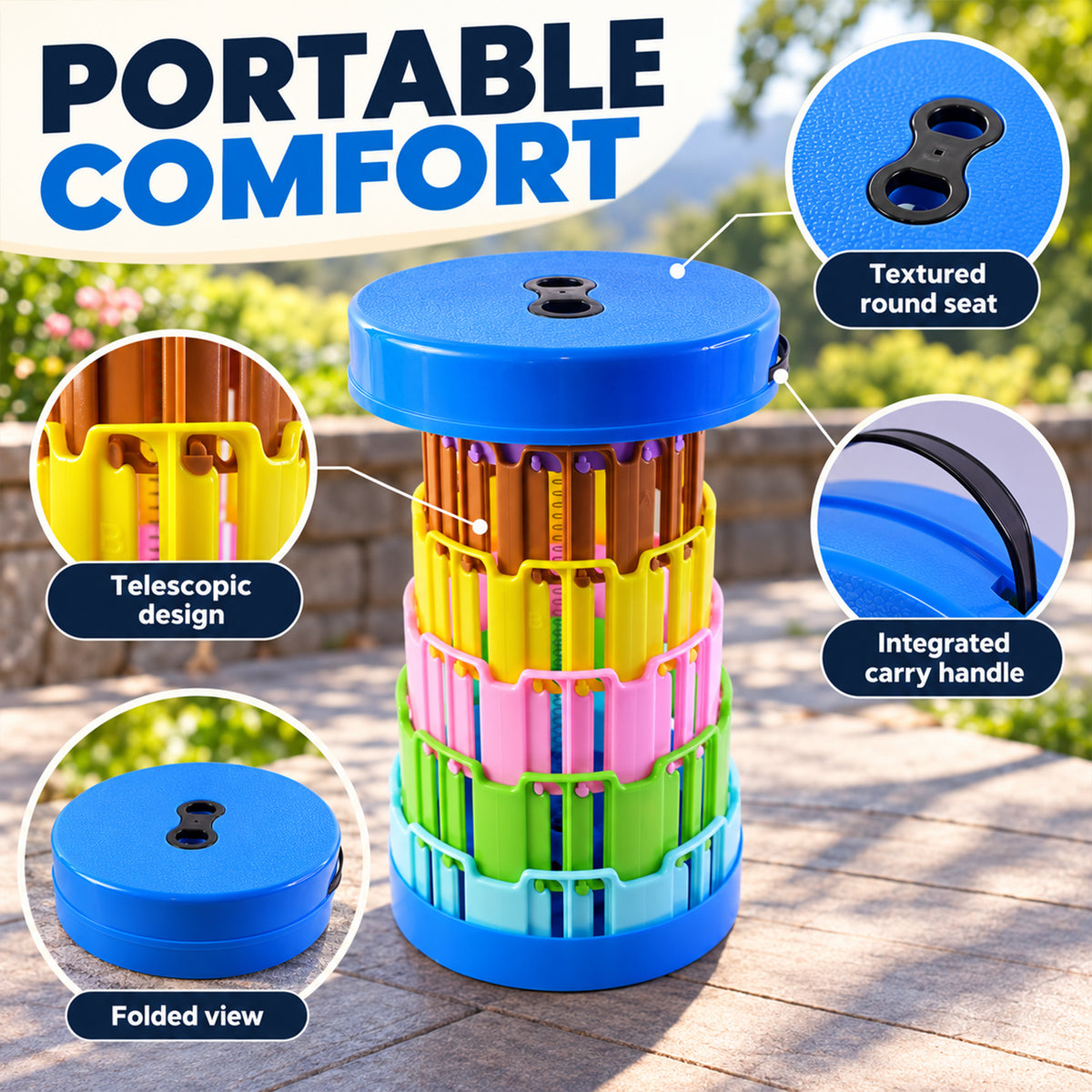 Retractable Folding Stool - photo 7