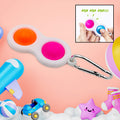 Simple Dimple Fidget Toy Keychain – Mini Stress Relief | Styleva
