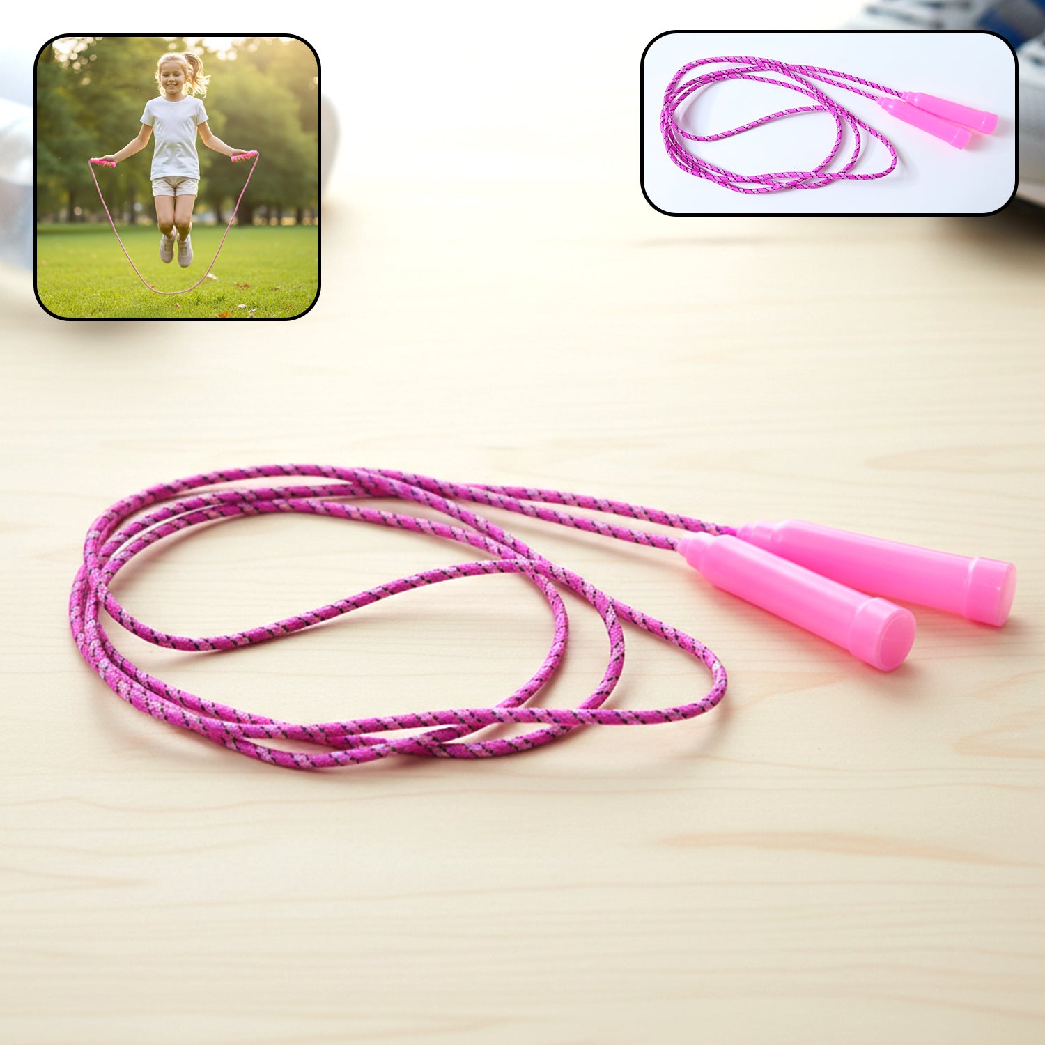 Kids Jump Rope with Comfortable Handles