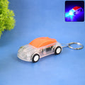 Mini Car LED Keychain Light – Bright Flashing Headlights Toy