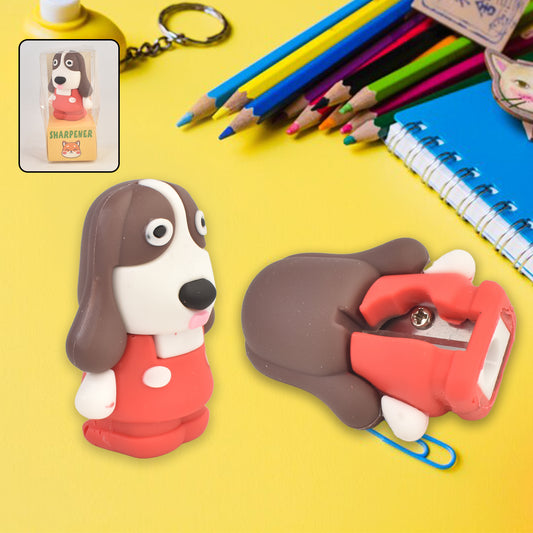 Cartoon 2 in 1 Cute Eraser with Pencil Sharpener (1 Pc / Mix Design)