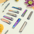 Folding Nail Clippers – Portable Stainless Steel with File | AuriGlam
