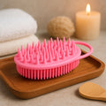 Silicone Soft Bristle Bath Brush – Exfoliate & Massage Skin