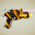 LED Laser Gun Toy – Battery Operated Space Blaster with Lights & Sound
