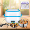 Electric Lunch Box – 3-in-1 Stainless Steel Food Heater | Lunchie Bunchie