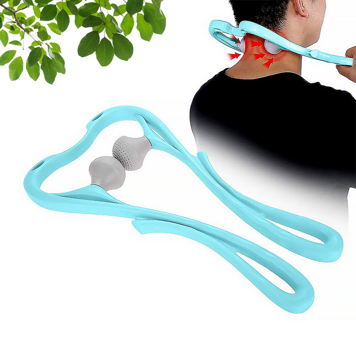 12892 Neck Shoulder Massager, 33×18 cm Portable Relieving the Back for Men Relieving the Waist Women (1 Pc)