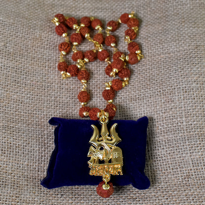 Mahakal Pendna Chain with Rudraksha: Divine Power and Protection