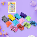 Pull Back Car Set – 12 Mini Vehicle Toys for Kids | Aditi