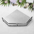 Stainless Steel Bathroom Corner Shelf – Rustproof & Space Saving