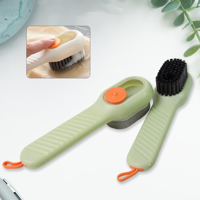 Multifunctional Scrubbing Brush with Liquid / Soap Dispenser (2 Pc Set)