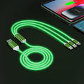 3-in-1 Charging Cable – LED Fast Charger for Multi-Devices | Gambit