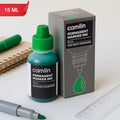 Permanent Marker Ink 15 ml – Vibrant Green Refill for Multi-Surfaces