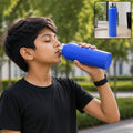 Men Stainless Steel Leak Proof Water Bottle 1000 ML Gym Office Sports (1 Pc)