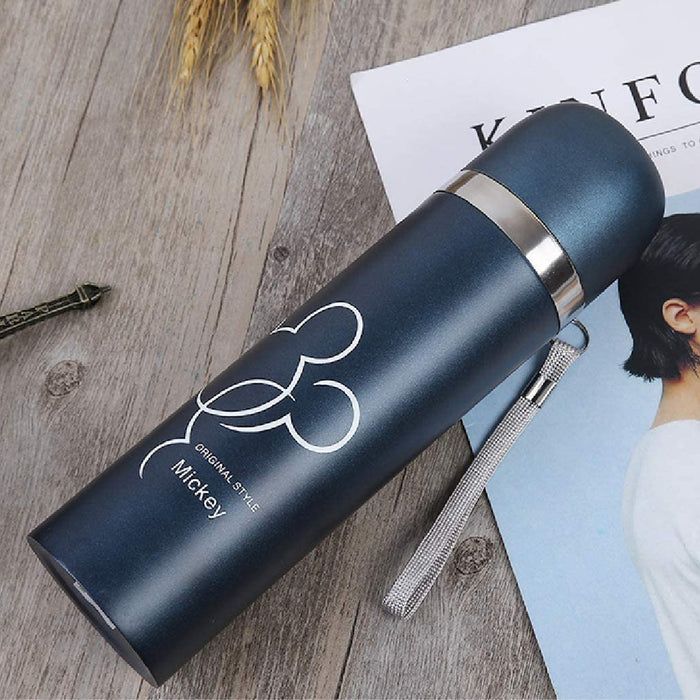 Stainless Steel Thermal mug / Water Bottle, vacuum flask (500 ML / 1 Pc / Mix Color)