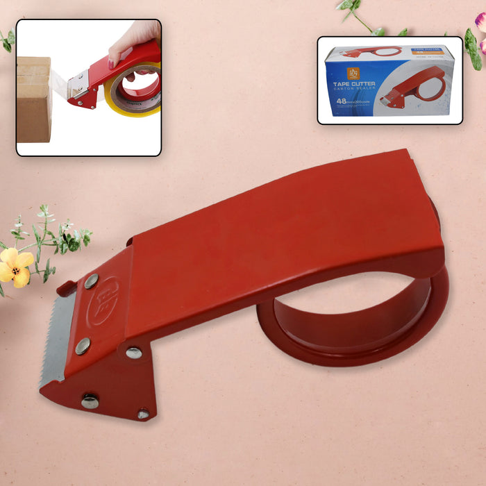 9193 Metal Packing Tape Dispenser Cutter for Home Office use, Tape Dispenser for Stationary, Tape Cutter Packaging Tape
