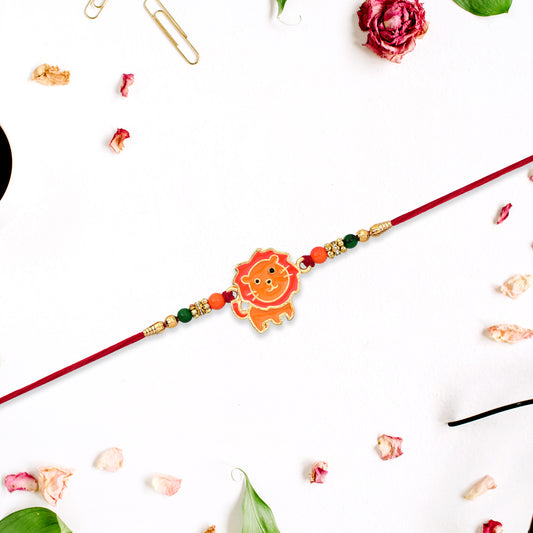 cute lion kids rakhi
