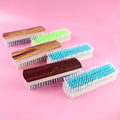 Cloth Washing Scrub Brush Set – Heavy-Duty Nylon Bristles with Wooden Handles