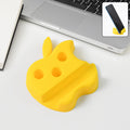 Apple-Shaped Mobile Stand with Pen Holder – Dual Function Desk Organizer