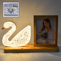 Duck Crystal LED Lamp – Unique Photo Frame with Soft Night Light