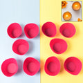 Silicone Cupcake Moulds – Flexible, Non-Stick Set of 10