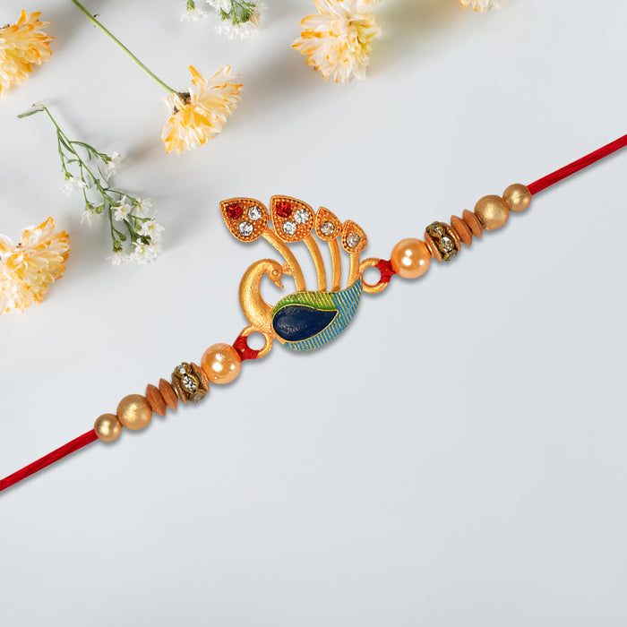 Peacock Design Rakhi