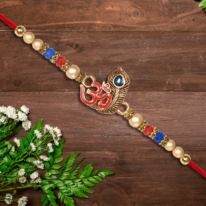 Om & Morpich Design Rakhi