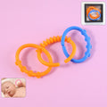 Baby Learning Links Set – Safe, Colorful 3-Piece Educational Toy