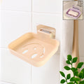 Wall Mounted Soap Dish Holder – Self Adhesive with Drainage