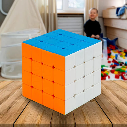 Kids Magic Puzzle Cube Combo – 5x5 Cube & Pyramid Twist Puzzle Set (3 Pc)