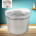 Stainless Steel Airtight Container – 500ml See-Through Lid | Konvex
