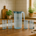 Crystal Premium Jug – 1500ml BPA-Free Unbreakable Set