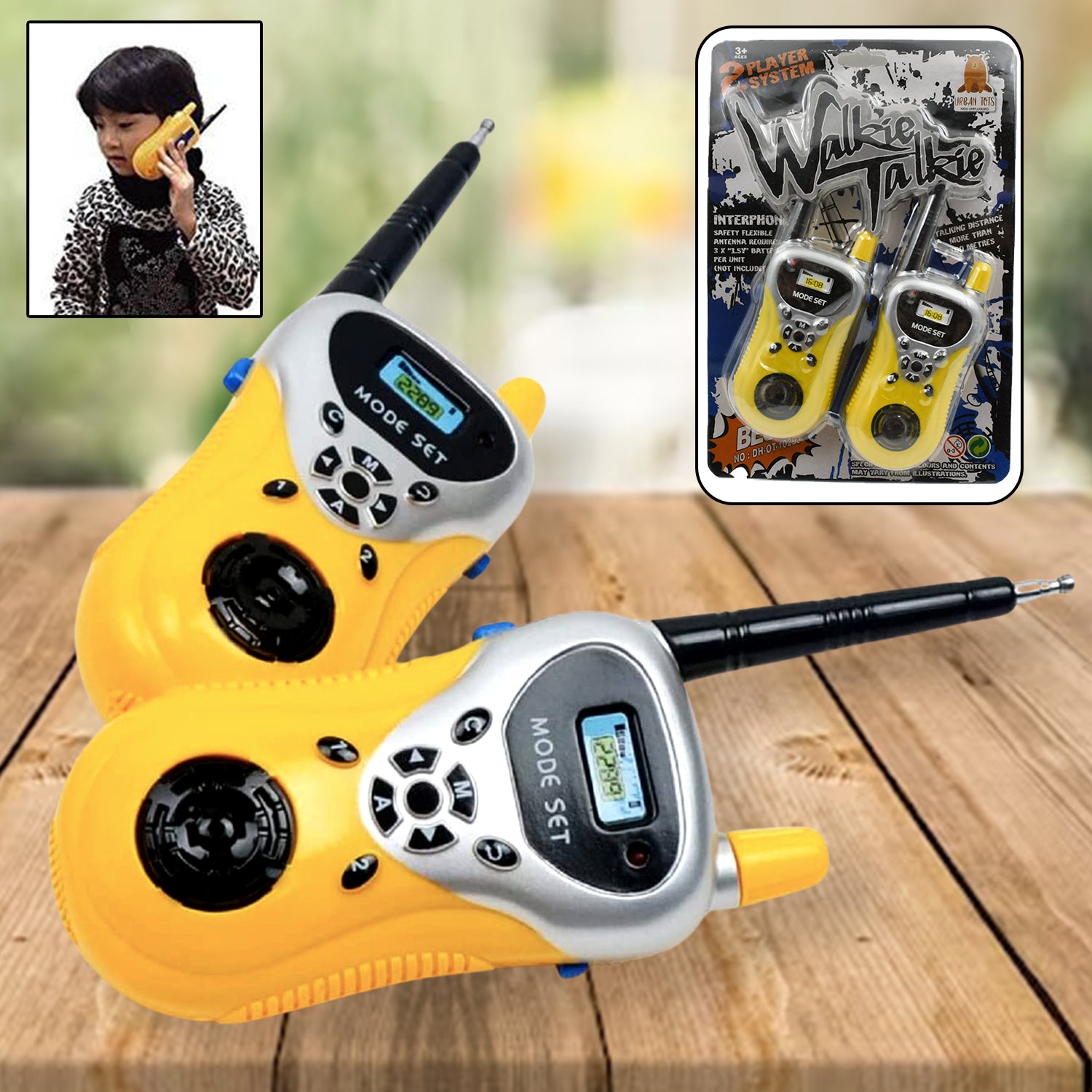 Walkie talkie toy for kids