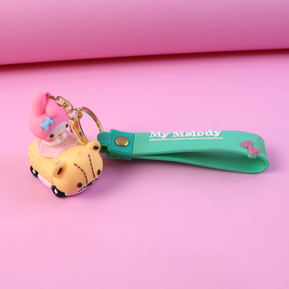 Cute Cartoon Character Keychain (1 Pc)