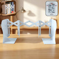 Adjustable Telescope Iron Desk Book Stand – Expandable Organizer