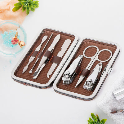 Manicure Pedicure Kit – 7-in-1 Nail Care Set | Velvet Wellness