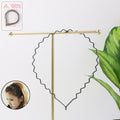 Metal Zigzag Hair Bands – Non-Slip Flexible Headbands (6 Pc)