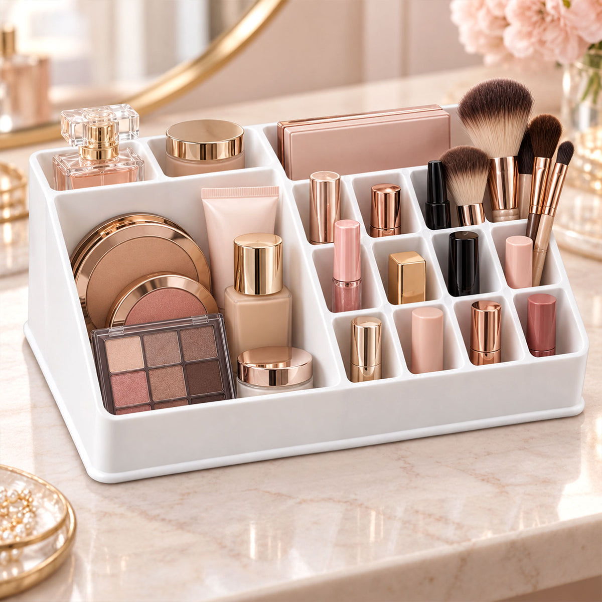 Multipurpose Makeup Organizer – Neat, Spacious & Durable