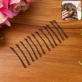 Hair Bobby Pins – Strong Grip Non-Slip Metal Clips, 12 Pcs